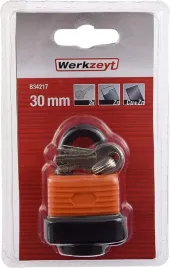 werkzeyt-b34217-klodka-zabezpieczona-przed-woda-30-mm-pomaranczowa