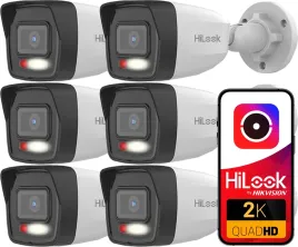 zestaw-kamer-ip-4mpx-2k-4x-ipcam-b4-30dl-hilook-by-hikvision-mikrofon