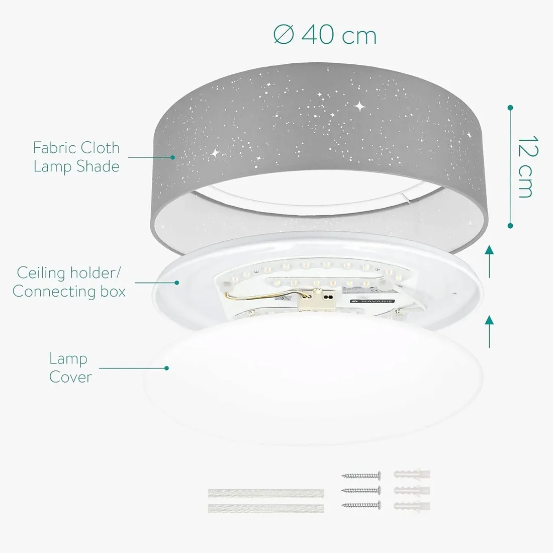 plafon-okragly-navaris-40-szary-stan-nowy