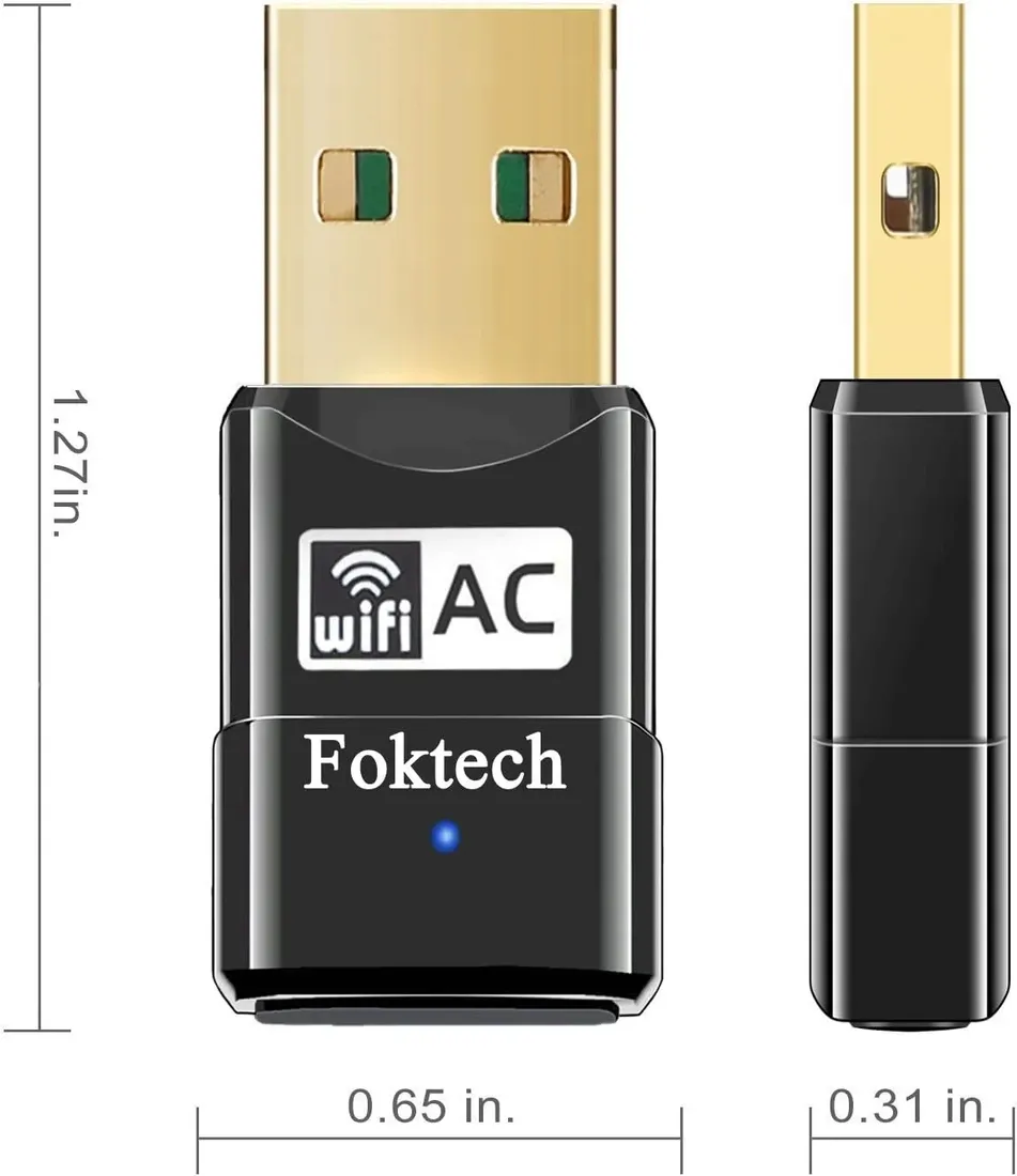 foktech-adapter-wifi-ac600-dwuzakresowy-stan-nowy