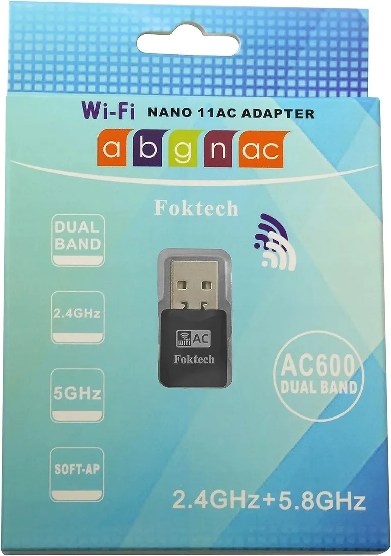 foktech-adapter-wifi-ac600-dwuzakresowy