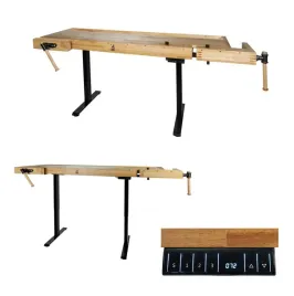 elektrycznie-regulowany-stol-roboczy-strugnica-stolarska-regulacja-do-70kg