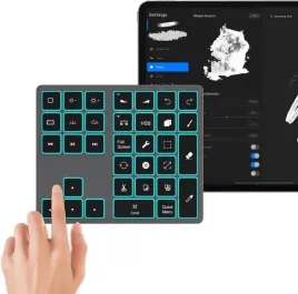 doohoeek-klawiatura-bezprzewodowa-bluetooth-led-do-ipad-procreate-szara