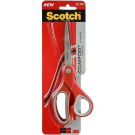 nozyczki-biurowe-comfort-1428-20cm-czerwone-scotch-scotch
