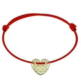 bransoletka-srebrna-serce-azurowe-sznurek-kolory-srebro-z925