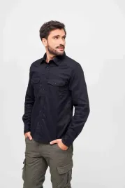 koszula-brandit-flanellshirt-black-7xl