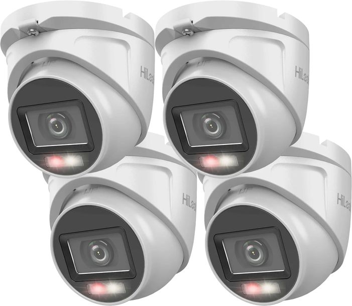 Zestaw 4 Kamer zewnętrzna 2Mpx Hybrid Light IR+LED TVICAM-T2M-20DL HiLook