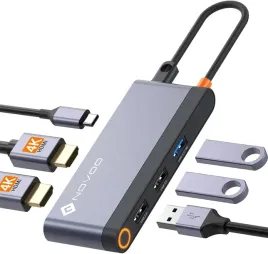 novoo-usb-c-hub-podwojny-adapter-6w1-hdmi-4k-koncentrator