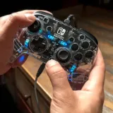 pad-przewodowy-do-konsoli-nintendo-switch-prismatic-kolor-szary