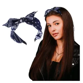 opaska-do-wlosow-granatowa-z-kokarda-na-glowe-szeroka-w-bialy-wzor-paisley