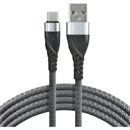 kabel-usb-a-greater-usb-c-1m-3a-pleciony-szary-everactive-cbb-1cg-everactiv