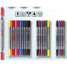 flamastry-double-point-12kolorow-544sw12s-fibracolor-fibracolor