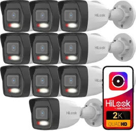 zestaw-kamer-ip-4mpx-2k-4x-ipcam-b4-30dl-hilook-by-hikvision-mikrofon