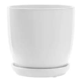 doniczka-ceramika-bialy-okragla-polysk-o24cm-z-podstawka-gladka-szkliwiona