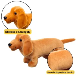 pluszowa-maskotka-przytulanka-pies-jamnik-jasno-brazowy-25cm-lean-toys