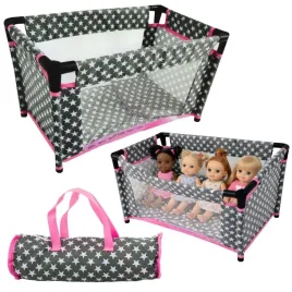lozeczko-w-gwiazdki-dla-lalek-alice-torba-kolderka-poduszka-szaro-rozowe-le
