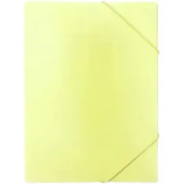 teczka-z-gumka-na-dokumenty-a4-pp-pastelowy-zolty-tgp-a4-03-biurfol-biurfol