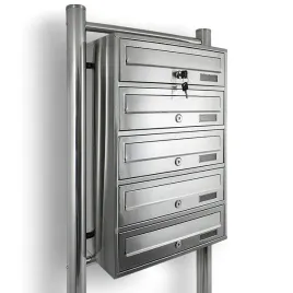 skrzynka-pocztowa-lokatorska-5-metallic-stal-nierdzewna