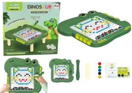 tablica-magnetyczna-edukacyjna-dinozaur-pad-ukladanka-zielona-lean-toys