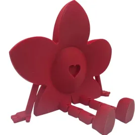 ozdoba-kwiatek-z-sercem-figurka-ruchoma-prezent-walentynki-czerwony