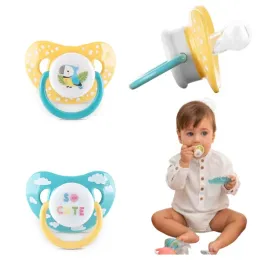 smoczki-uspokajajace-silikon-6m-okragly-z-tarczka-balonik-lorelli-2szt