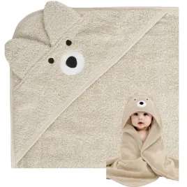 okrycie-kapielowe-dla-niemowlat-miekkie-bawelna-90x90-bezowe-lorelli