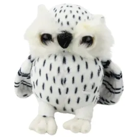 pluszowa-mala-sowa-maskotka-przytulanka-biala-czarne-cetki-15cm-lean-toys