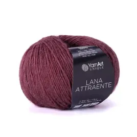 yarnart-lana-attraente-6623-burgundowy-100percent-welna-50gr-160m