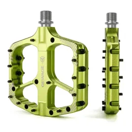 pedaly-rowerowe-platformowe-aluminiowe-z-pinami-uszczelnione-gewage-zielone