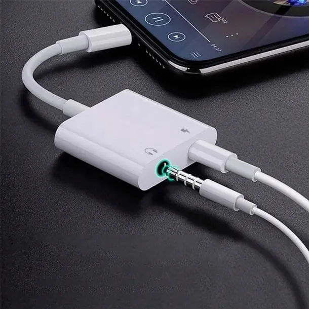 loydia-adapter-sluchawkowy-do-iphone-a-ladowarka-2-w-1-marka-retoo-stan-opakowania-oryginalne