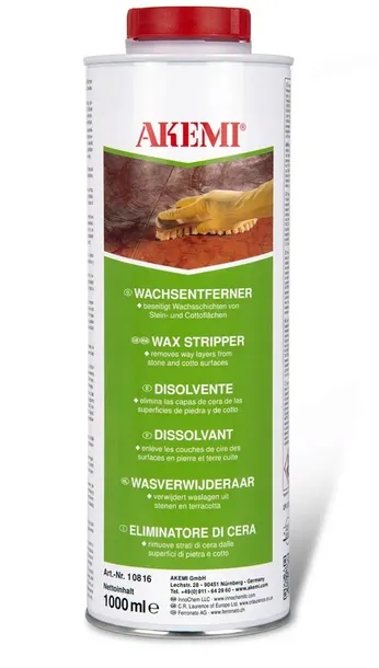 PŁYN DO USUWANIA WOSKÓW TŁUSZCZU WAX STRIPPER ZMYWACZ WOSKU AKEMI 1L