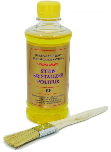 STEIN KRISTALIZER POLITUR KRYSTALIZATOR KAMIENIA + PĘDZEL GRATIS