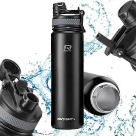 butelka-termiczna-rockbros-550ml-czarna-stalowa