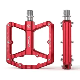 pedaly-rowerowe-platformowe-aluminiowe-lozysko-maszynowe-gewage-czerwone