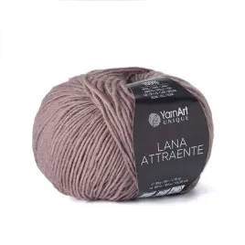 yarnart-lana-attraente-6606-cappucino-100percent-welna-50gr-160m