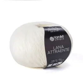 yarnart-lana-attraente-6601-smietankowy-100percent-welna-50gr-160m