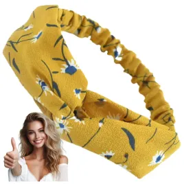 opaska-do-wlosow-szeroka-na-glowe-zolta-z-suplem-w-kwiaty-na-gumce-modna