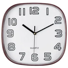 zegar-scienny-na-sciane-cichy-nowoczesny-brazowy-duzy-30-cm