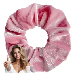 gumka-do-wlosow-welurowa-scrunchies-rozowa-duza-xxl-modna-frotka-wygodna