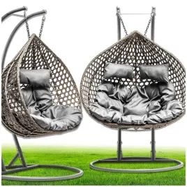 fotel-wiszacy-dwuosobowy-kosz-kokon-hustawka-premium-szary-gruby-splot