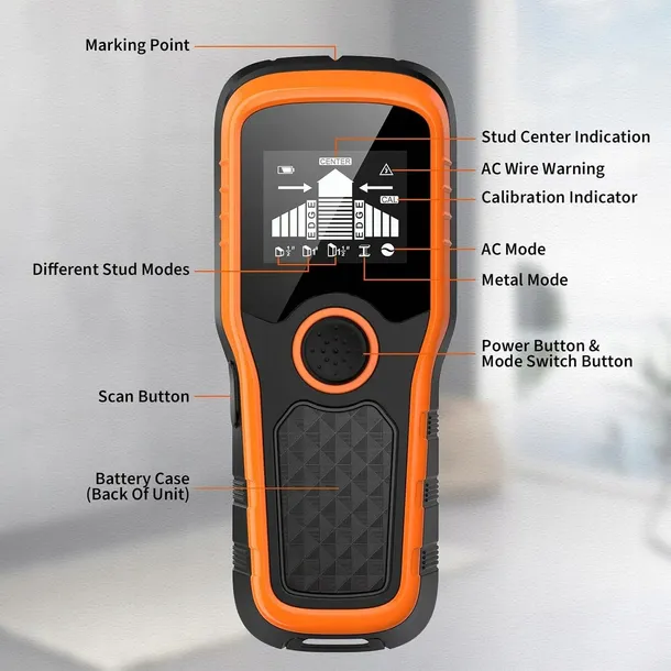 stud-finder-skaner-scienny-czujnik-5-w-1-th710-stan-opakowania-oryginalne