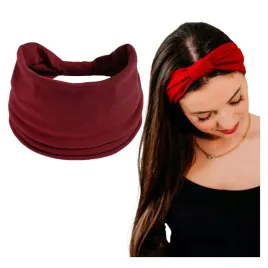opaska-do-wlosow-bordowa-turban-na-glowe-szeroka-elastyczna-mila-w-dotyku