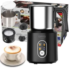 spieniacz-do-mleka-elektryczny-podgrzewanie-latte-cappuccino-czarny-350ml