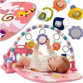 mata-interaktywna-dla-niemowlat-edukacyjna-gryzaki-grzechotki-z-pianinkiem