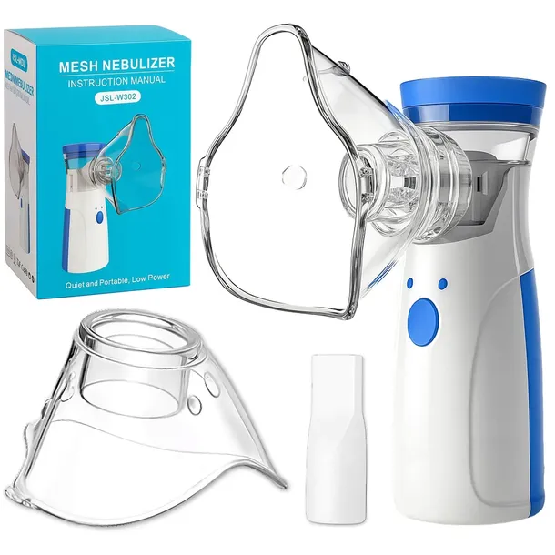 INHALATOR NEBULIZATOR ULTRADŹWIĘKOWY PRZENOŚNY DLA DZIECI DOROSŁYCH NA USB