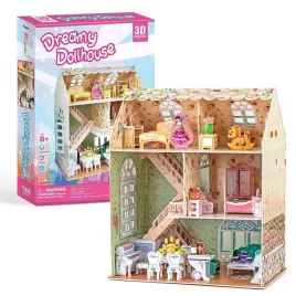puzzle-3d-domek-dla-lalek-dreamy-cubic-fun