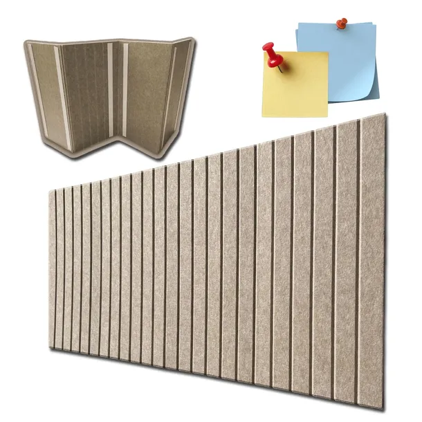 TABLICA FILCOWA KORKOWA do pokoju biura 120x80cm XXL samoprzylepna lamele