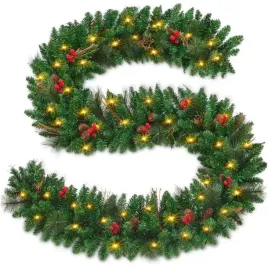 girlanda-swiateczna-lancuch-choinkowy-100-led-zielona-gesta-jarzebina-300cm