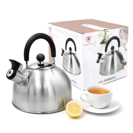 srebrny-czajnik-z-gwizdkiem-tradycyjny-25-l-indukcja-gaz-stal-nierdzewna