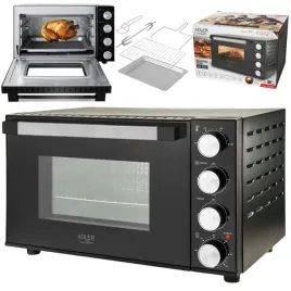 piekarnik-elektryczny-30l-rozen-ruszt-blacha-tacka-minutnik-100-230c-adler